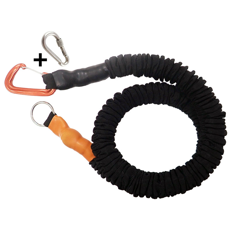 dog pulls on leash shock absorber 100 cm with carabiners training
